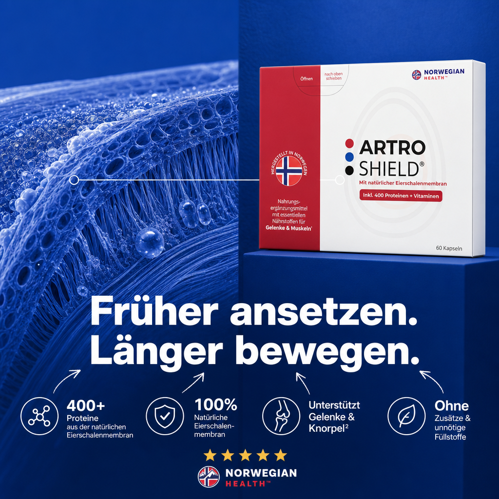 ArtroShield still on starting earlier to stay mobile for longer.